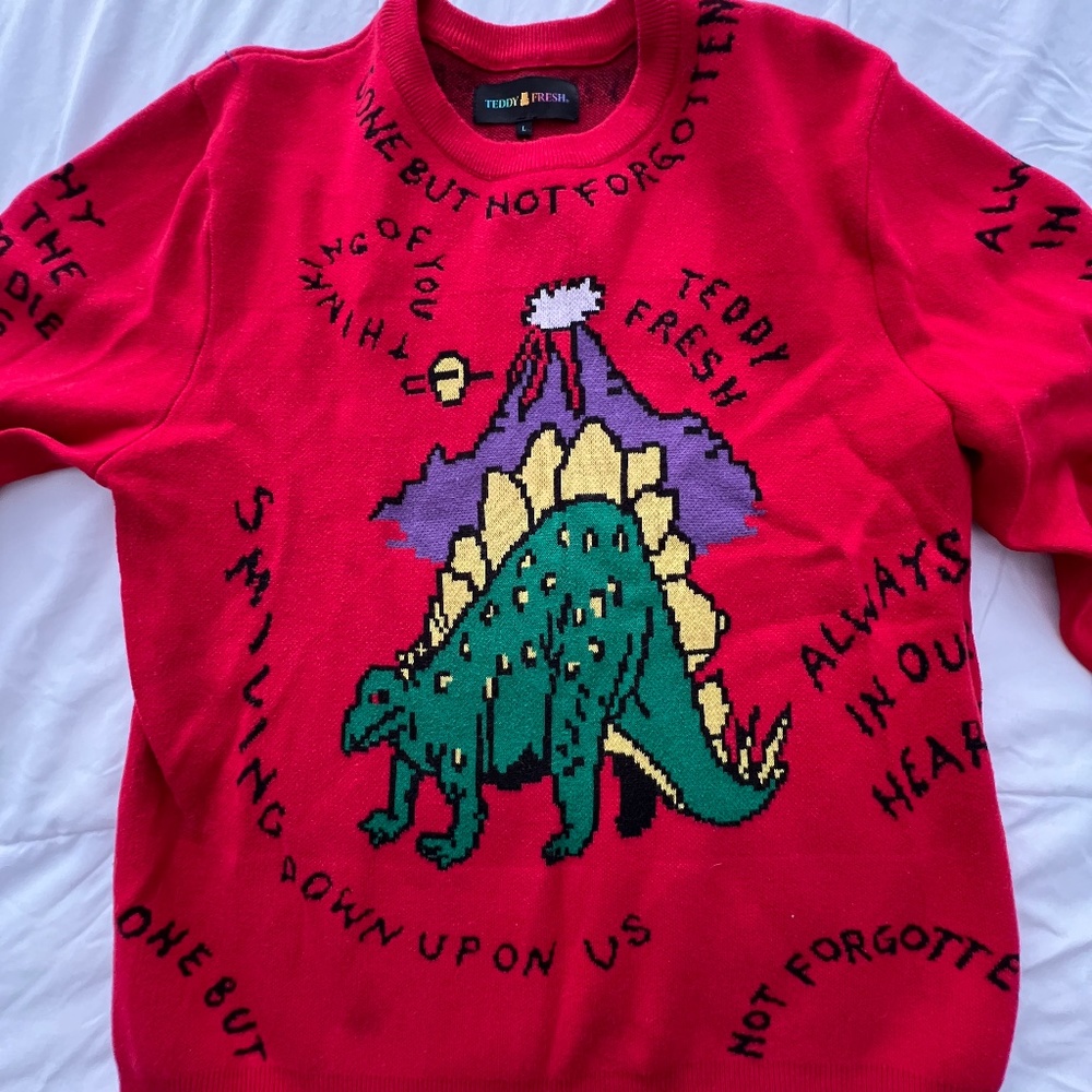 Teddy Fresh Dinosaur Sweater limited edition